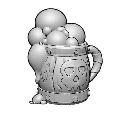 Beer beer sculpt zbrush