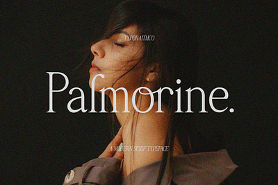 Palmorine A Modern Serif Typeface boho font branding branding font calligraphy design graphic design illustration logo typography