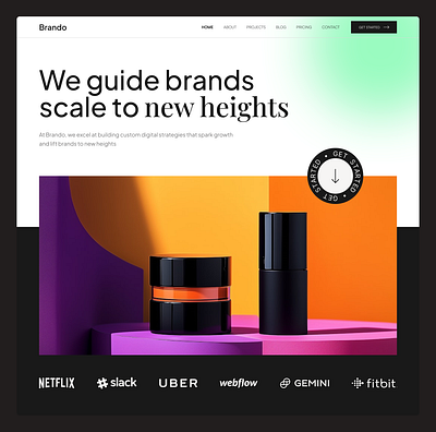 Conversion-Driven Marketing Agency Landing Page landing page marketing agency ui