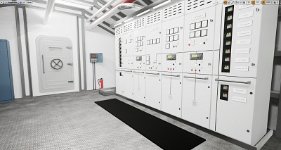 Virtualise 360 hard surface modelling for VR experience 3d 3ds max