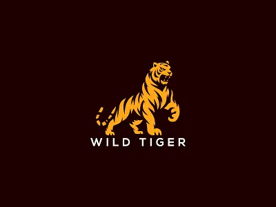Tiger Logo africa animal beast illustration jungle jungle beast new logos power animal powerpoint roaring strength strong tiger tiger tiger head tiger logo top tiger white tiger wild animal wild tiger zoo