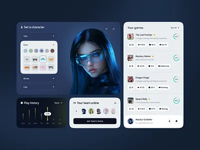 UI-UX for an VR Product ✦ SonX design interface product service startup ui ux web website