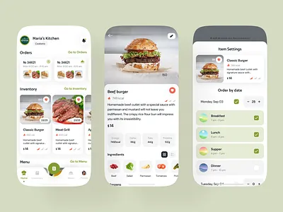 Meal Management App app design delivery app design food food app food delivery food delivery app mobile mobile app mobile app design mobile design restaurant restaurant app ui ui design ux