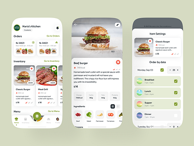 Meal Management App app design delivery app design food food app food delivery food delivery app mobile mobile app mobile app design mobile design restaurant restaurant app ui ui design ux