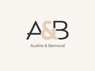 Audire & Berrocal - Logo Design brand identity branding design graphic design logo minimal typography