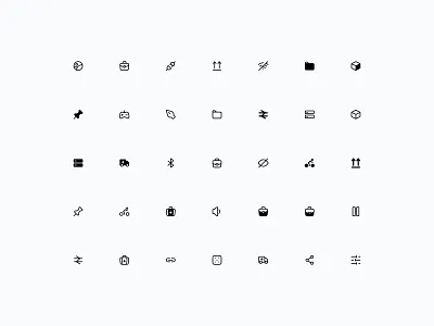 Random Icons Coming Soon to MynaUI Icons 🎨 design icon icon pack icon set icons minimal saas ui web design
