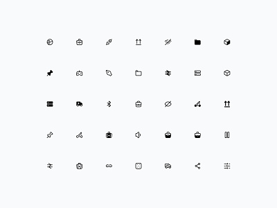 Random Icons Coming Soon to MynaUI Icons 🎨 design icon icon pack icon set icons minimal saas ui web design