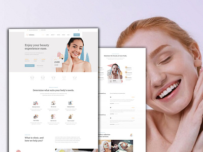 Skincare & Dermatology – Modern Website Template beauty website design cosmetic clinic ui dermatology template design design website elementor elementor website illustration logo skin clinic website skincare website ui web design website design wordpress