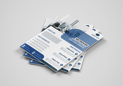 Corporate Business Flyer Design | Creative Branding Solutions typography design
