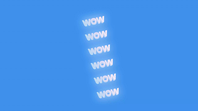 Texts Animation - Part 6 - WOW animated type animation branding design graphic design illustration motion motion design motion graphics motion type type typography ui