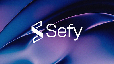 Sefy Minimal Tech Logo brand branding design fintech logo graphic design illustration logo minimal logo modern logo simple logo tech logo