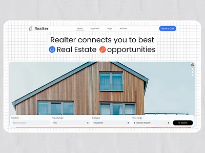 Realtor Landing Page Hero Design apartment buy house landing page property management property website real estate agency real estate agent real estate branding real estate landing page real estate website real property realtor website rent house website