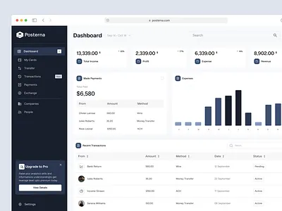 Payment Dashboard agency branding dashboard design marketing payment