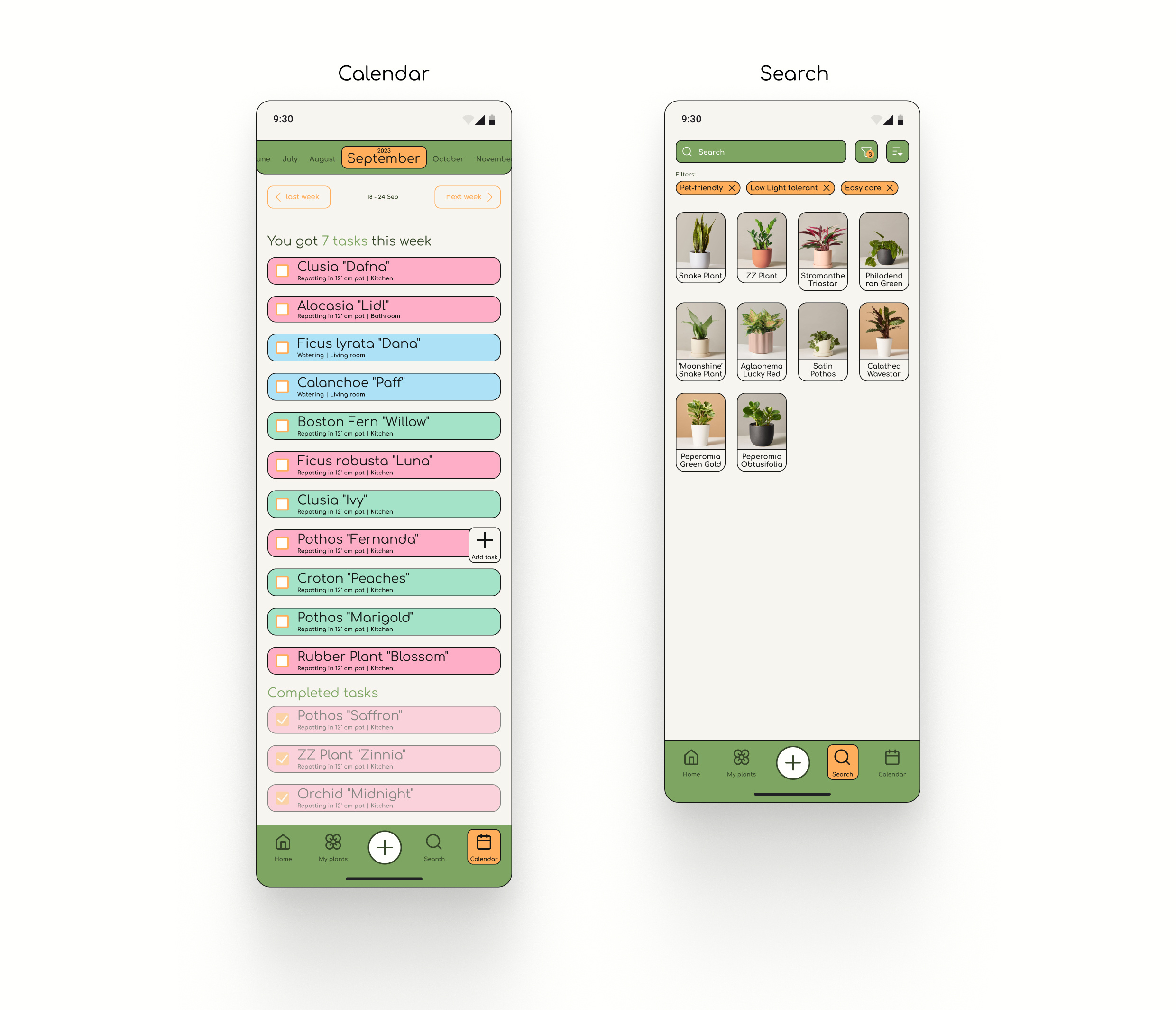 Example of UI/UX Design For Mobile Apps