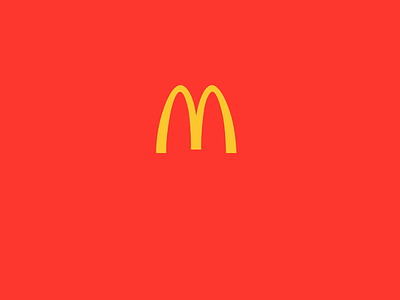 Macdonald's Logo Animation 3d designer animation branding burger chairs design eat family food free graphic design happu happy illustration logo meat potato table tomato ui