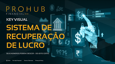 Key Visual financeiro graphic design identidade visual key visual marca projeto ux