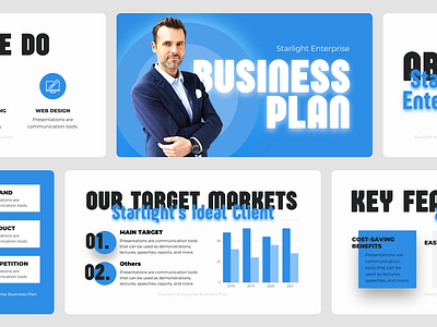 Starlight Enterprise — Pitch Deck design marketing pitch deck powerpoint ppt presentation presentation design