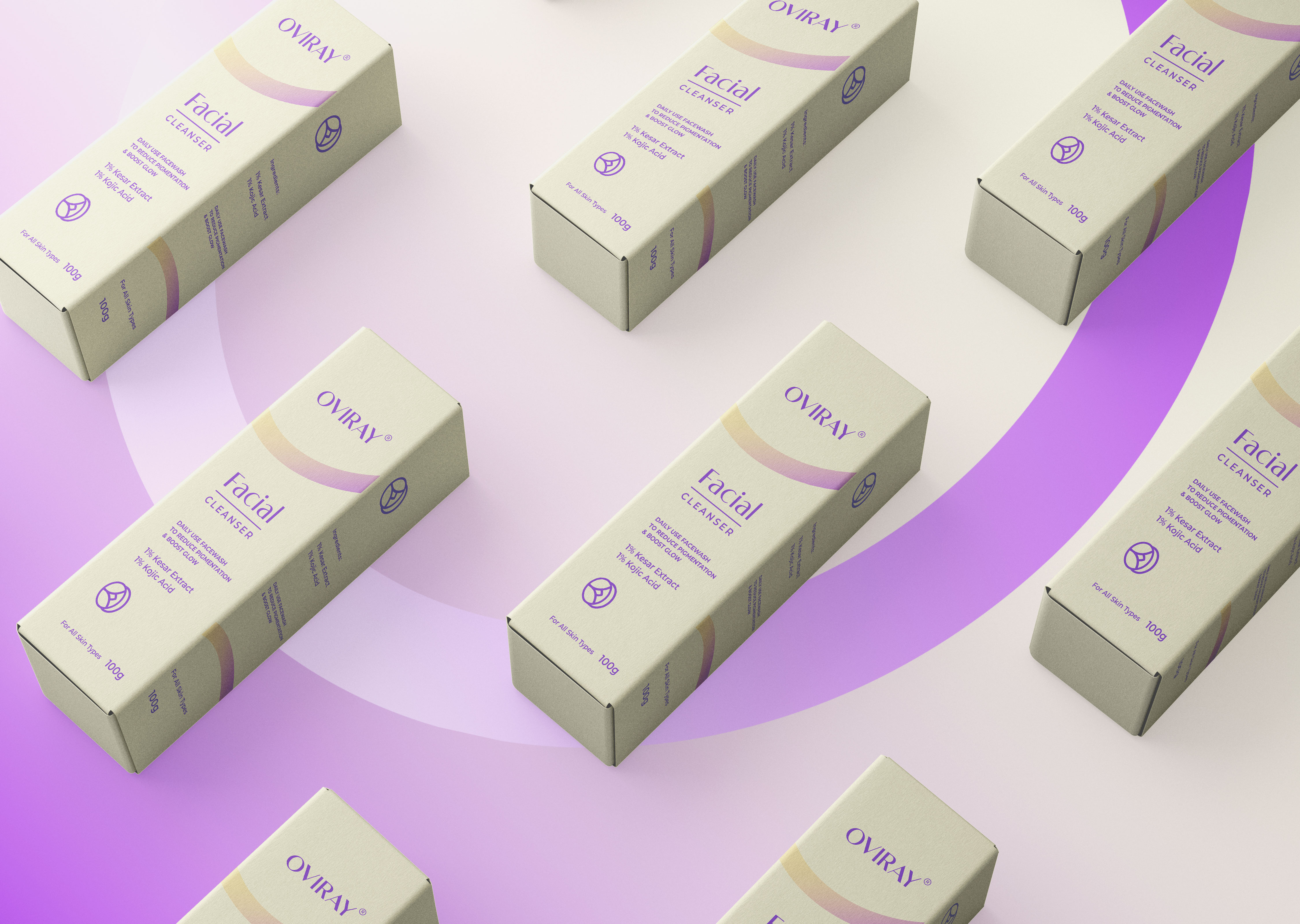 Example of Skincare Cosmetic Logo & Brandign Design