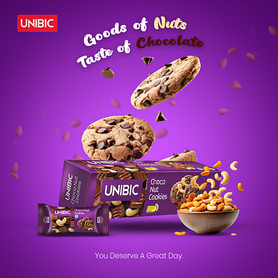 Unibic Concept Post branding design graphic design photoshop social media