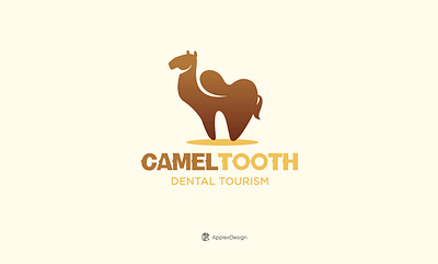 CamelTooth - Dental Tourism - Logo on sale animal branding camel dental dentalcare design graphic design illustration logo logos teeth tooth tourism