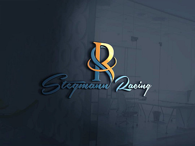 SR logo 3d animation branding graphic design logo motion graphics ui