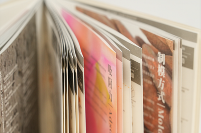 róng -casting research map（commercial work） book design casting graphic design