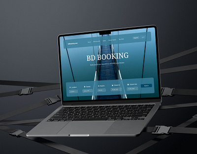 Travel Booking UI/UX Design booking landing page tour management travel ui uiux user interface ux web design web ui website design