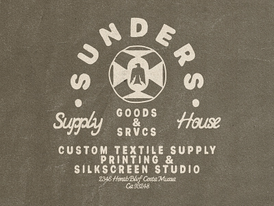 Sunders House badge badgedesign branding design graphic design illustration illustration design logo vector