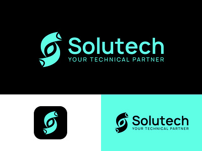 S Letter Solutech Logo brand branding corporate s logo creative tech logo design futuristic s logo graphic design icon logo minimal s logo minimalist tech logo modern tech branding modern tech logo monogram s logo s lettermark logo s logo branding simple lettermark logo software company logo tech logo letter s tech startup logo