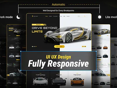 Landing page design accessible ui design