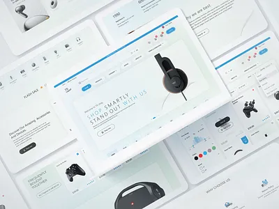 E-commerce website accessible ui design