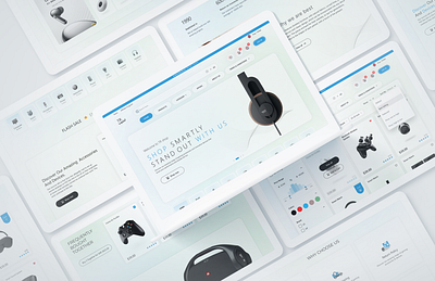 E-commerce website accessible ui design