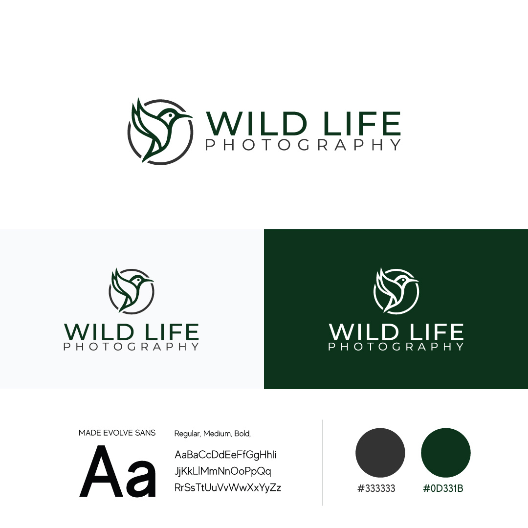 Wild Life Photography Logo logo photography logo wild logo