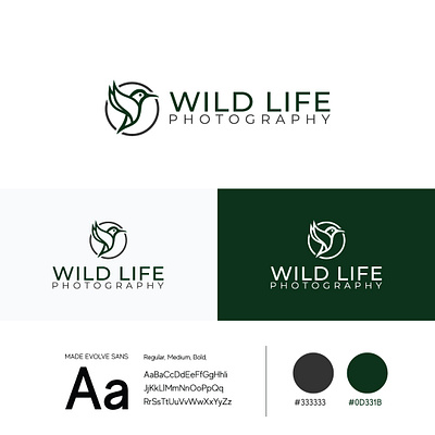 Wild Life Photography Logo logo photography logo wild logo