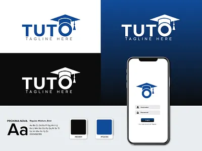 Tutor Tution Logo logo tution logo
