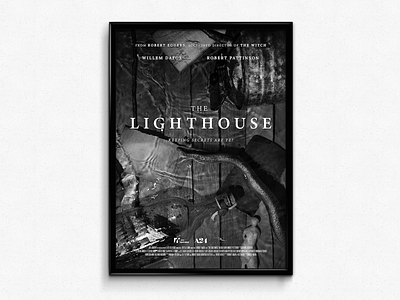 "Boredom Makes Men To Villains." a24 art direction eggers film lighthouse movie movie poster photography poster the lighthouse