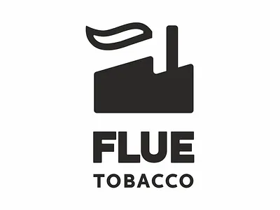 Flue tobacco branding design logo face factory graphic design logo logo for sale logo idea logodesign logomark logotype men tobacco