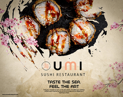 UMI© - Brand Identity & Visual System animation branding design food graphic design illustration logo motion graphics poster restaurant