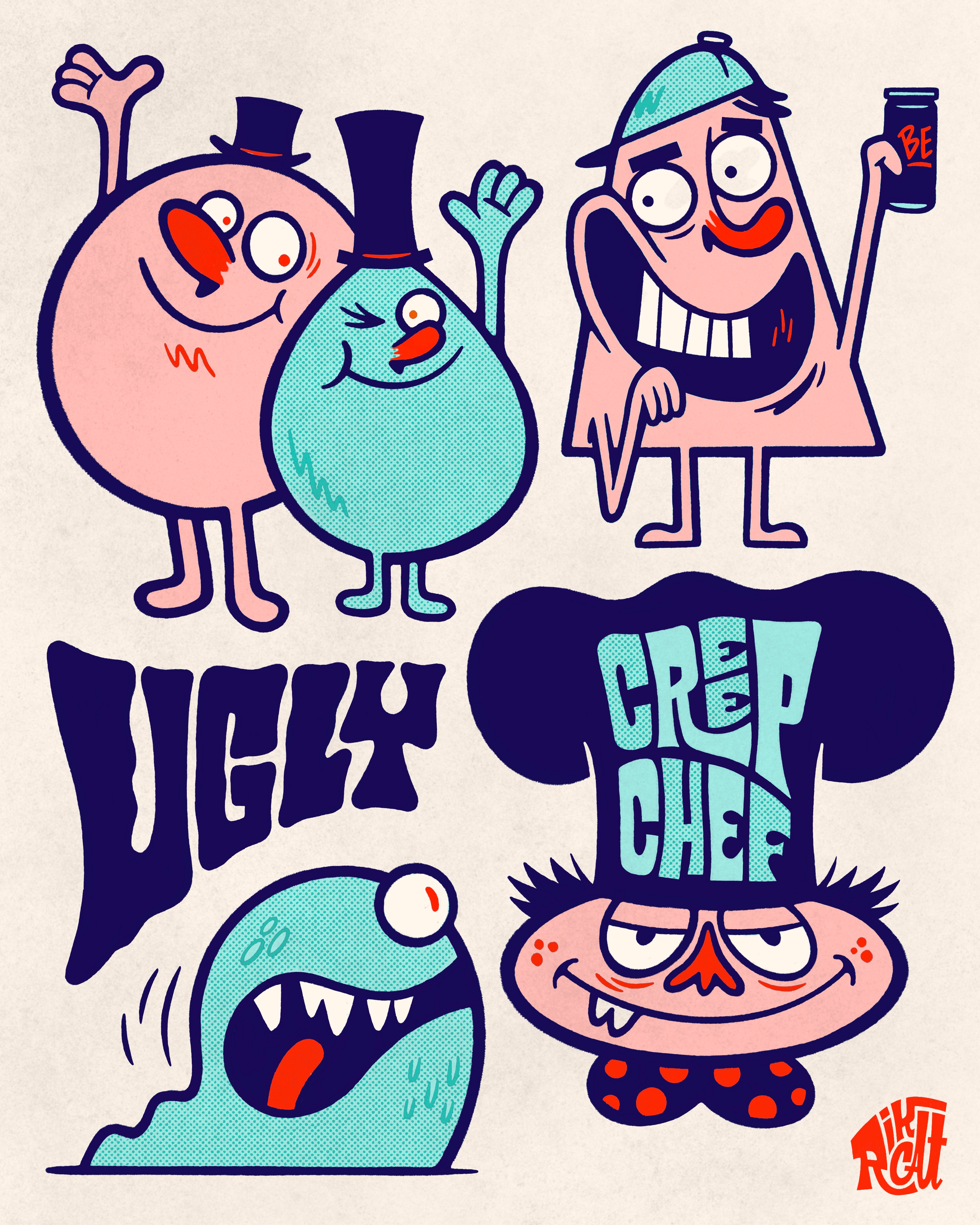 Creep Chef branding design graphic design illustration logo