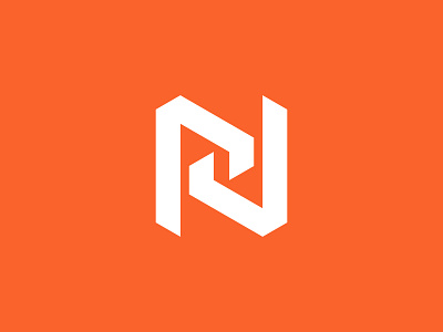 N monogram (for sale) app blockchain branding crypto icon invest letter logo monogram n technology