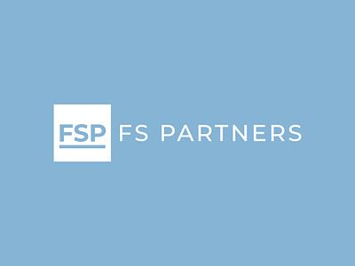 FS Partners Company Minimalistic Logo elegant logo graphic design iconic symbol logo design timeless logo design