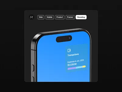 Widget design fintech widget