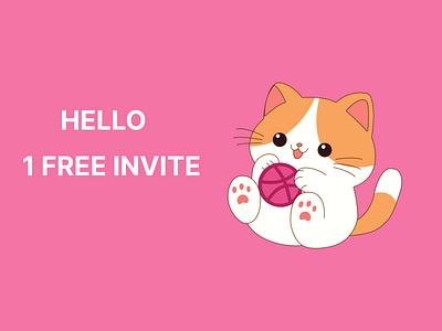Dribbble Invite design graphic design illustration logo