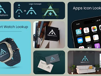 Alpha Brand Guidelines brand identy brand kit branding company profile graphic design identy logo video editor visual identy