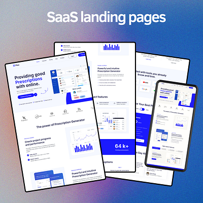 SaaS Prescription Medicine landing page Design ai drug health healthcare healthcare website landing page medical medical website medicaments medicine motion design pharmacy prescription saas telehealth ui ux web design website design wellness