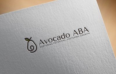 Avocado ABA Logo Design app logo brand design branding branding design clean logo creative logo graphic design icon logo logo design logos minimal logo modern logo typography website logo