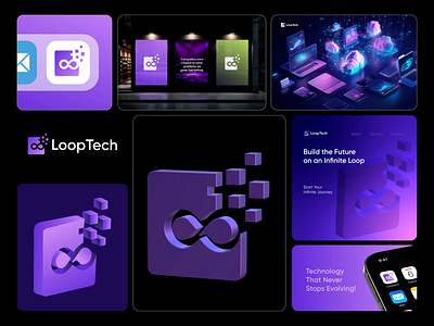 Technology 3D Unused Logo 3d logo app iconic logo app logo aweosme logo brand identity brand identity design branding creative concept creative logo creative mark creative tech logo design logo logo design logo designer logo idea logo mark tech logo technology logo design