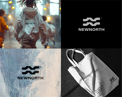 Newnorth brand branding clothing fashion icon logo logo design logodesign mark newnorth style