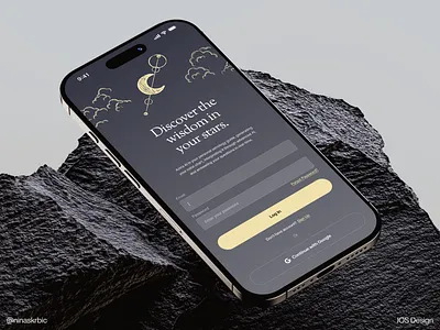 Astrology - mobile app ai app astro astrology cards chat discover graphic design ios starts tool ui ui design ux