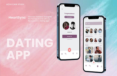 Dating App app dating design figma ui